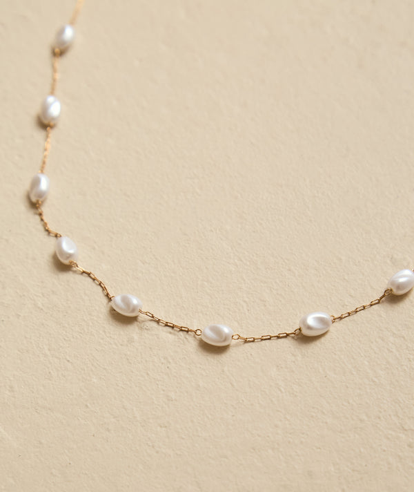 Faux Pearl Sunglasses Chain - Ivory