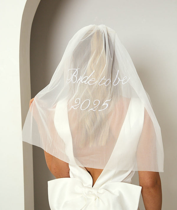 Bride To Be 2025 Tulle Veil