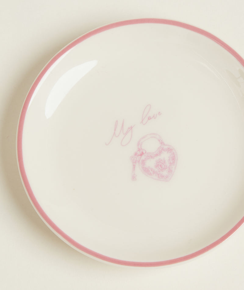 'My Love' Trinket Dish - Ivory