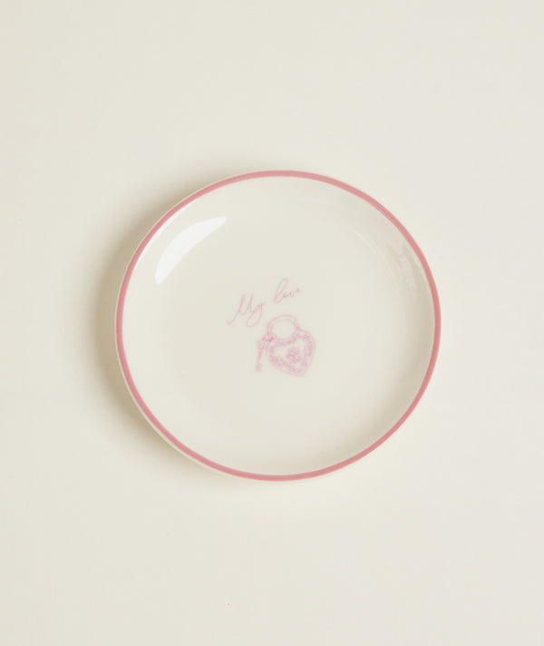 'My Love' Trinket Dish - Ivory