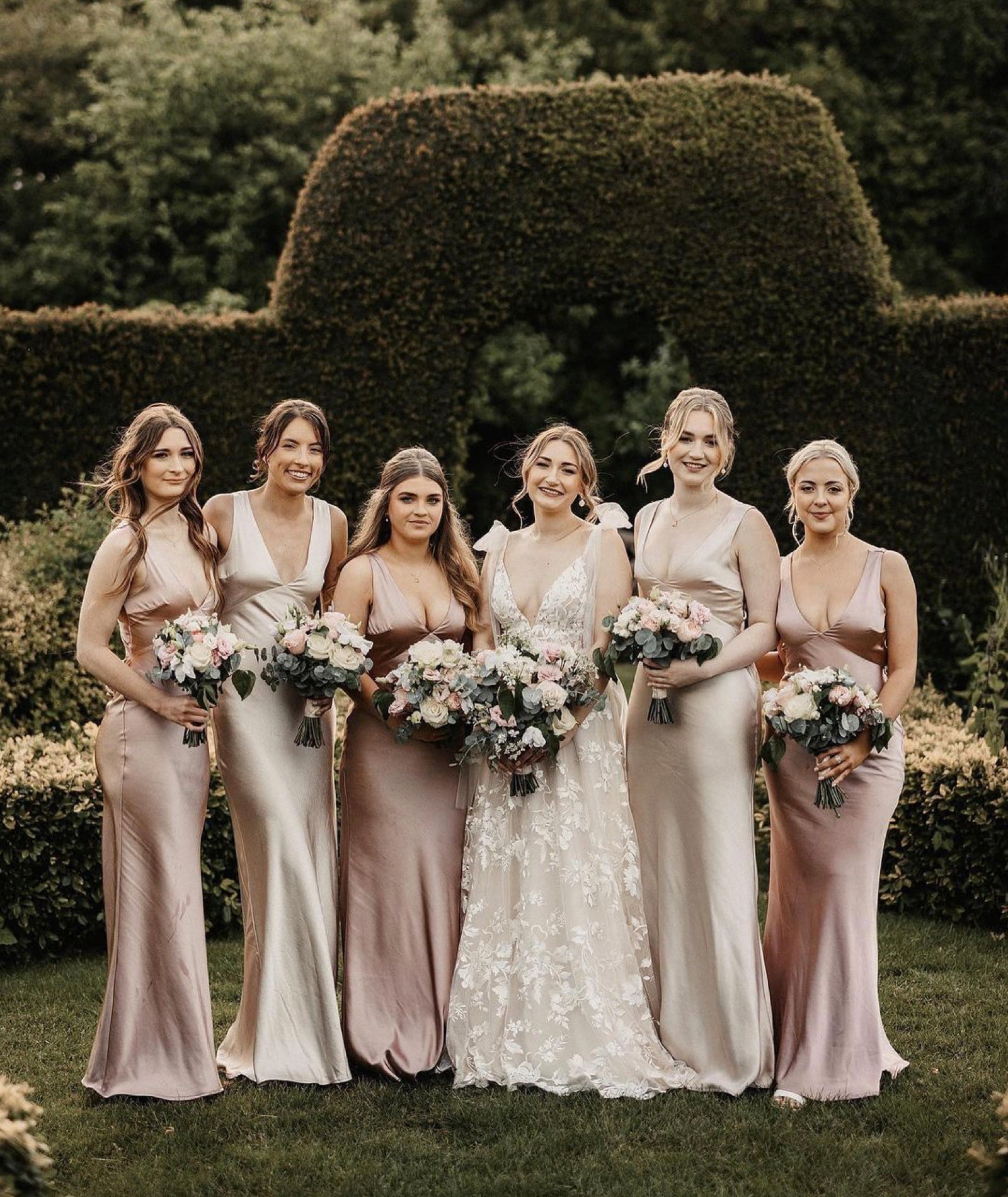 Peach bridesmaid dresses uk hotsell