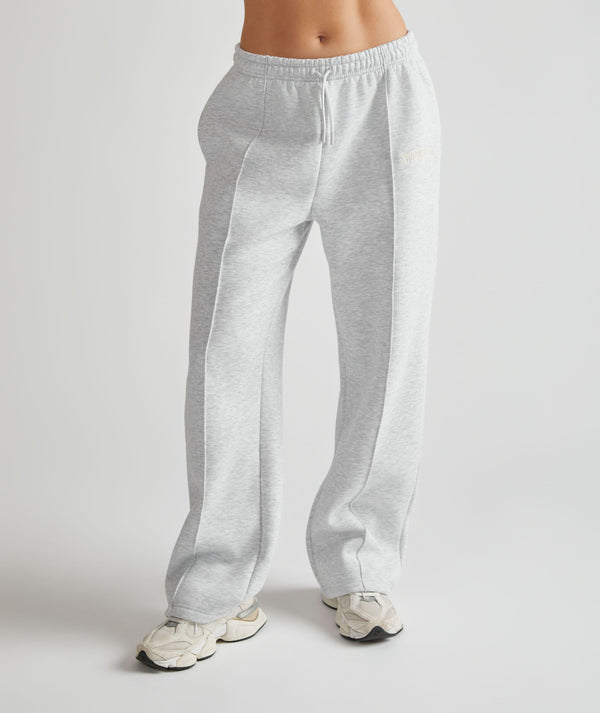 Relaxed Sweatpants - Grey Marl