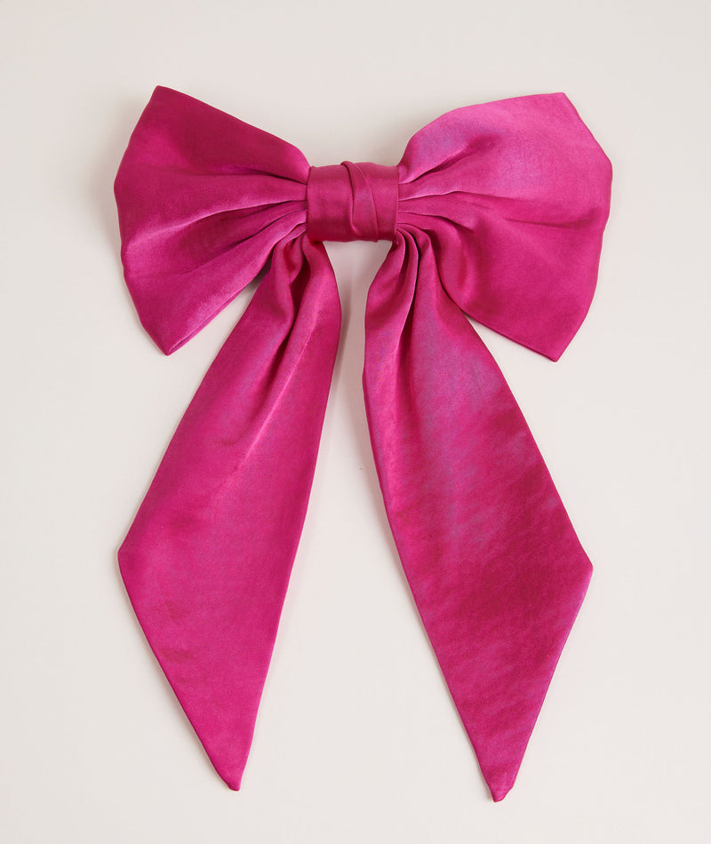 Bow Satin Hair Clip