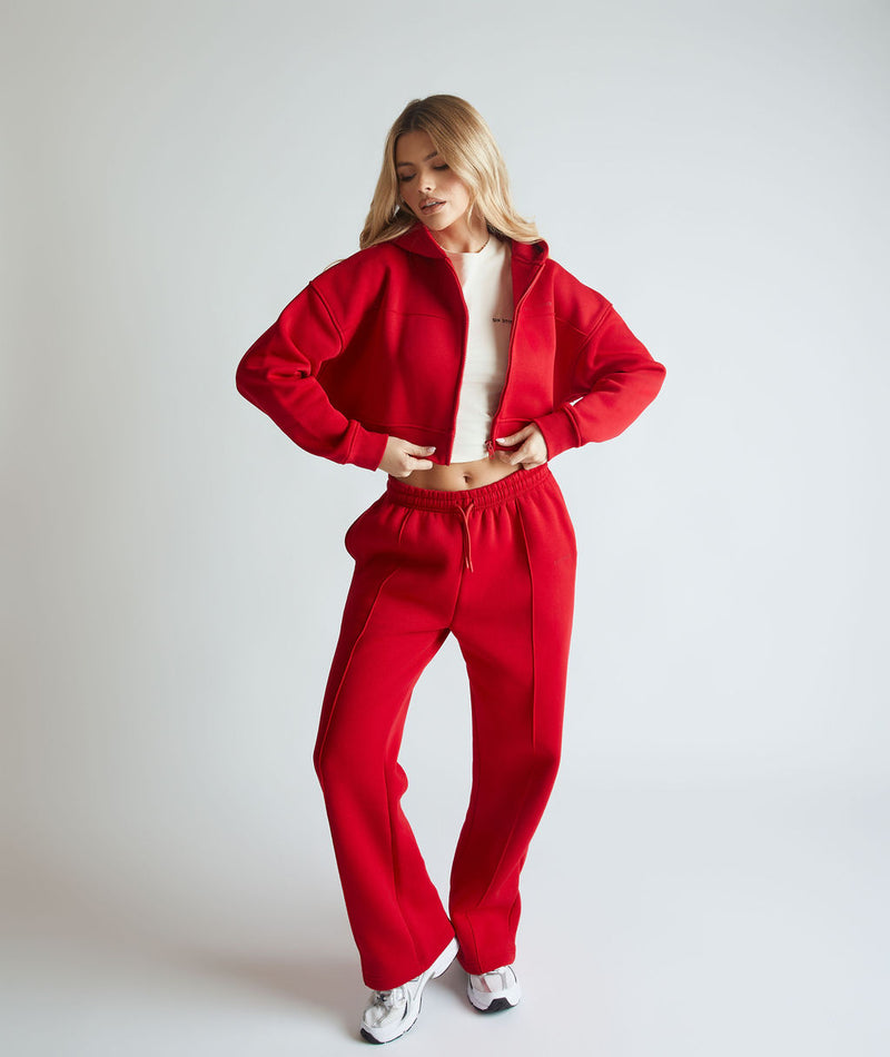 Relaxed Sweatpants - Red