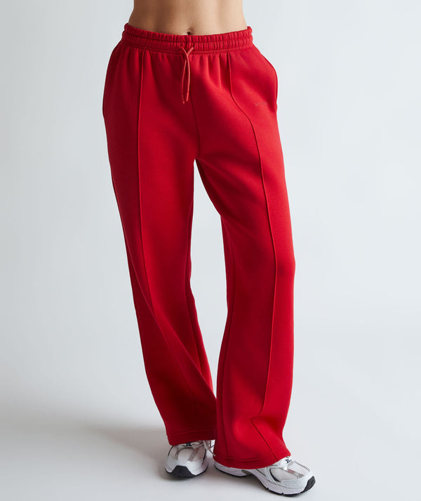 Relaxed Sweatpants - Red