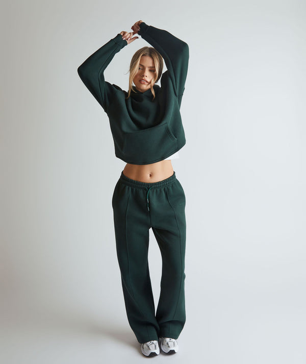 Relaxed Sweatpants - Forest Green