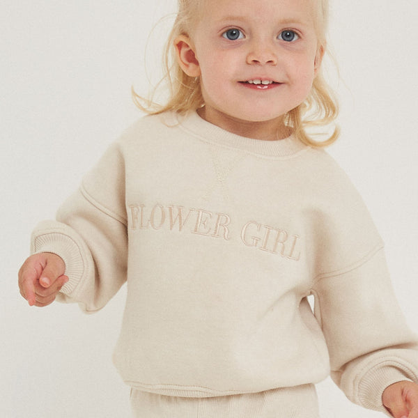 Flower hot sale girl jumper