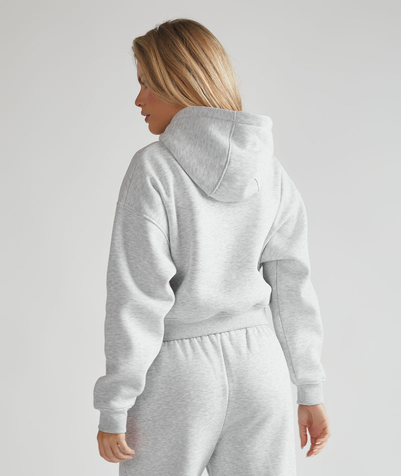 Stories Hoodie - Grey Marl